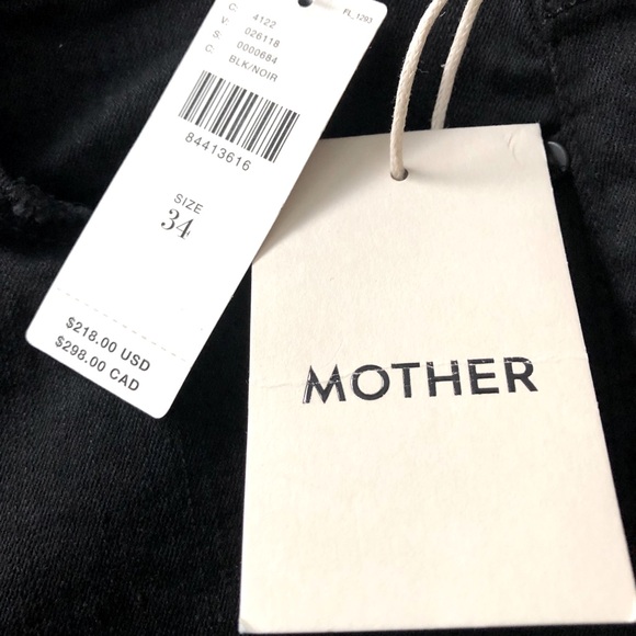 “NEW” MOTHER The Mid-Rise Dazzler Jean - Picture 10 of 11